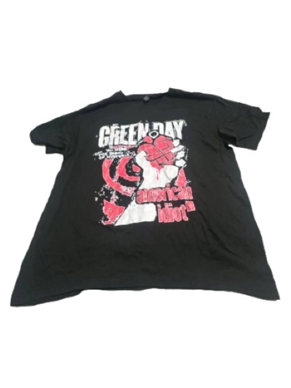 Green Day American Idiot Black Graphic Tee